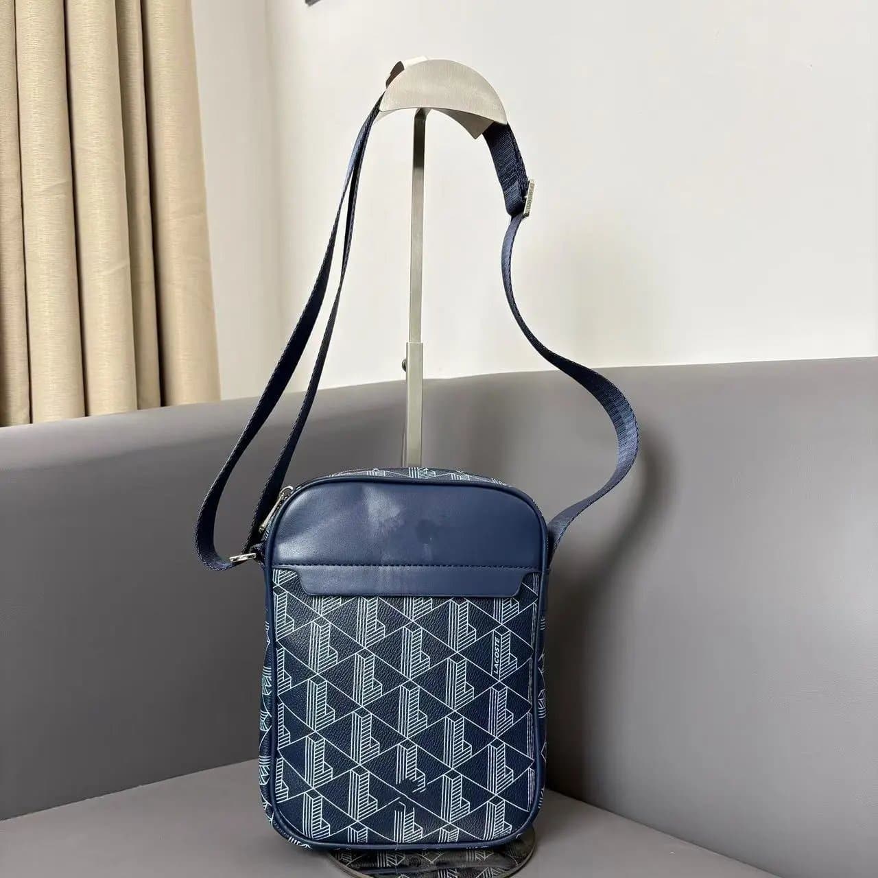 Lacoste Mini Crossbody Bag Geometric Print