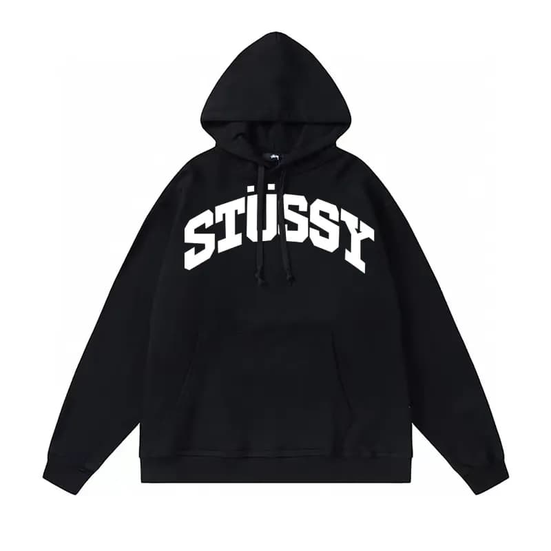 Stüssy Hooded Sweatshirt Arch Logo