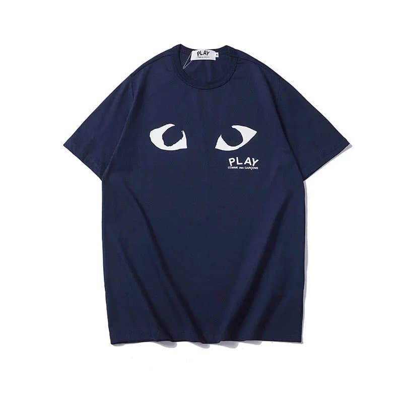 Comme des Garçons Heart Tee Red Heart Splatter — 【CJ 眼睛P】蓝色