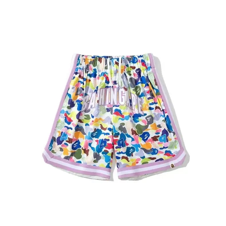 BAPE Mesh Basketball Shorts ABC Camo