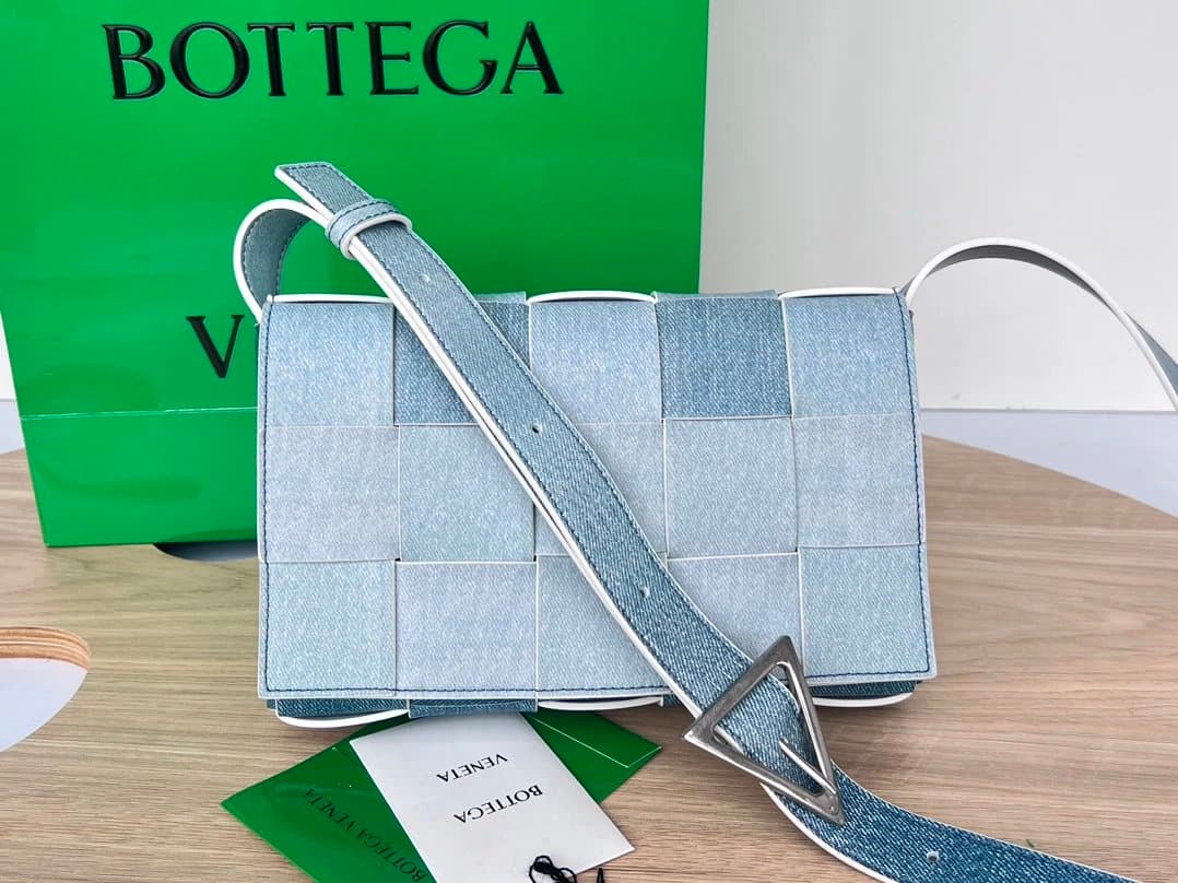 Bottega Veneta Cassette Denim Woven
