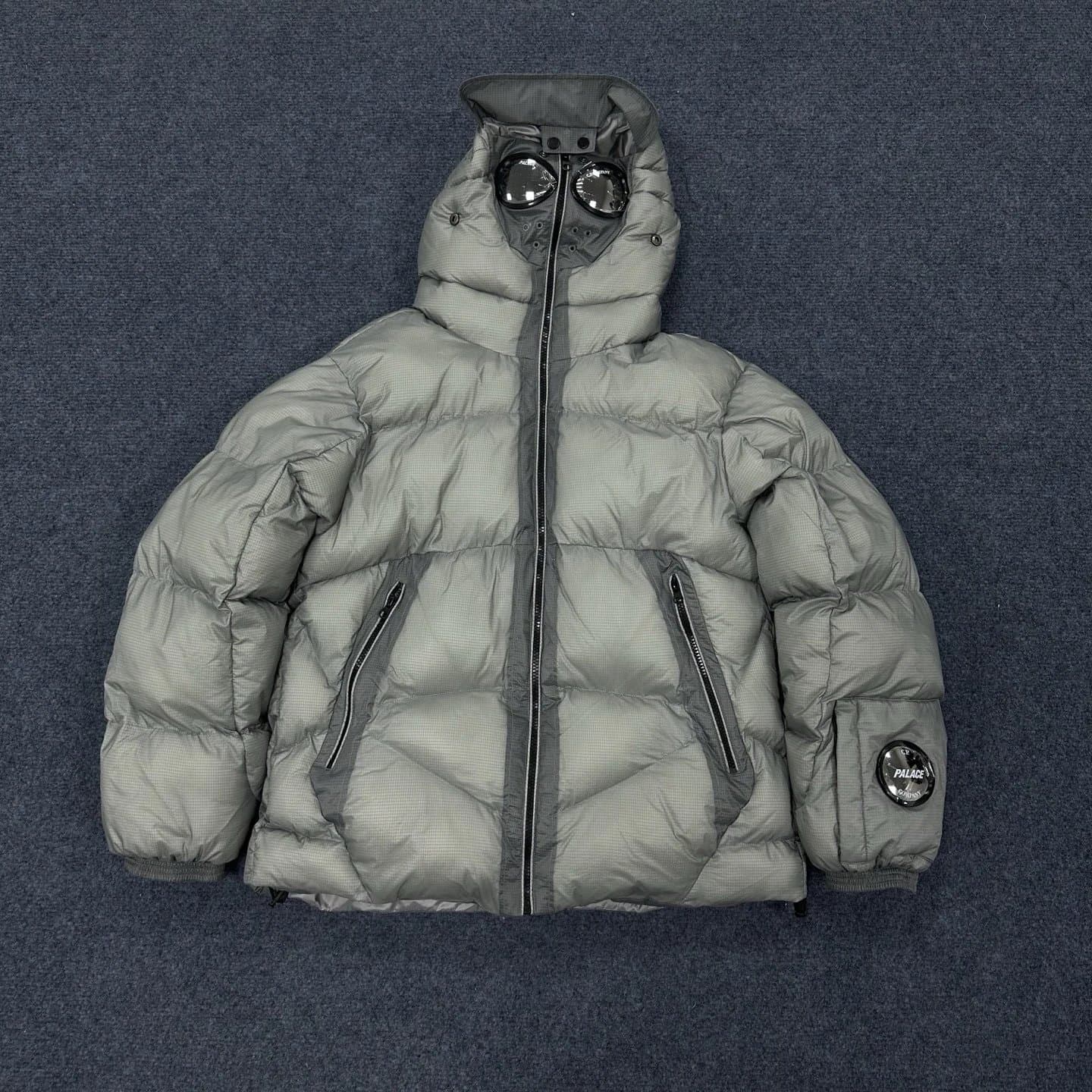 Palace × C.P. Company Goggle Jacket Grid Tech