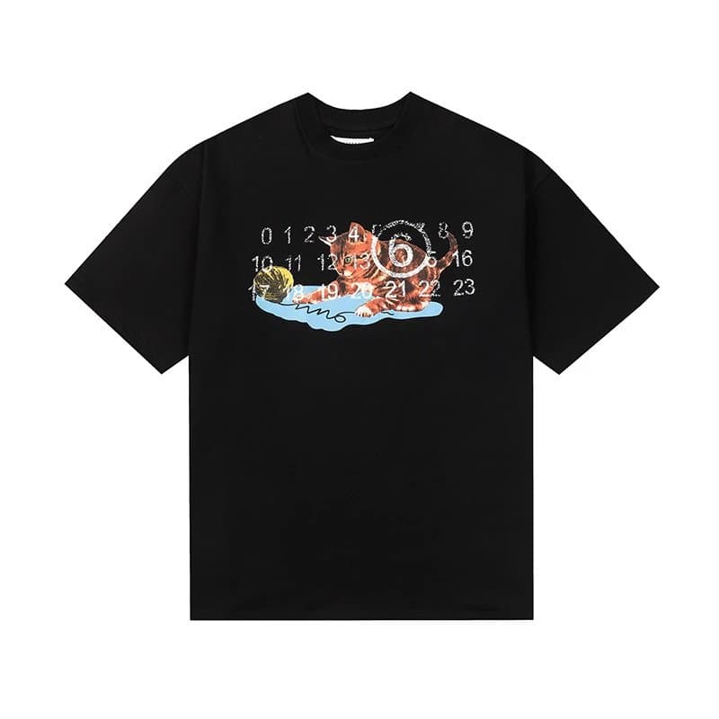 Maison Margiela Paint Splatter Tee Multi-Splatter — 683黑色