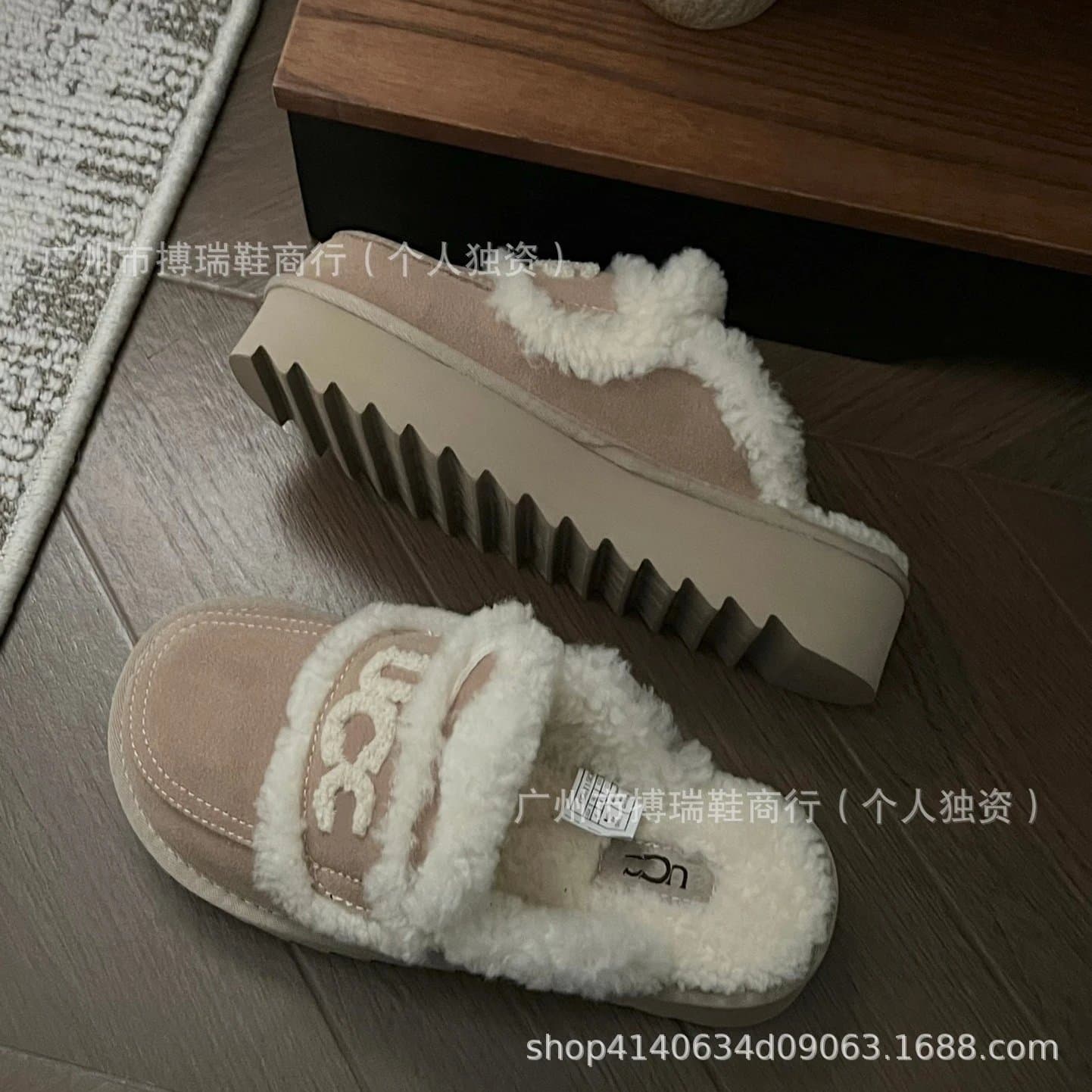 UGG Classic Mini Shearling Lined — 小胖丁沙色3.5cm