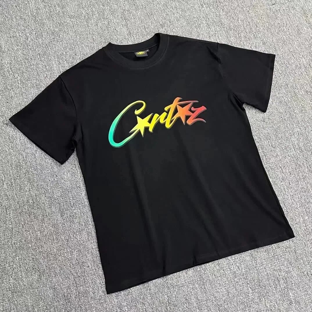 Corteiz Graphic Tee Crtz Script Logo — SJ-32