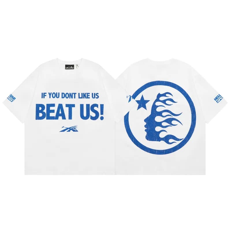Reebok × Hellstar Graphic Tee If You Don't Like Us Beat Us