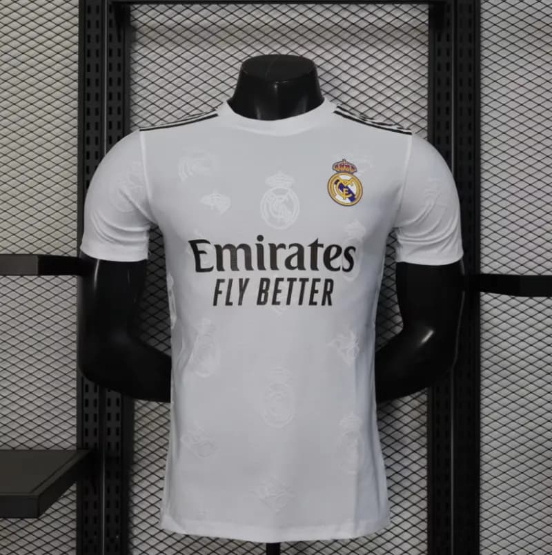 Adidas Real Madrid Home Jersey Emirates Fly Better