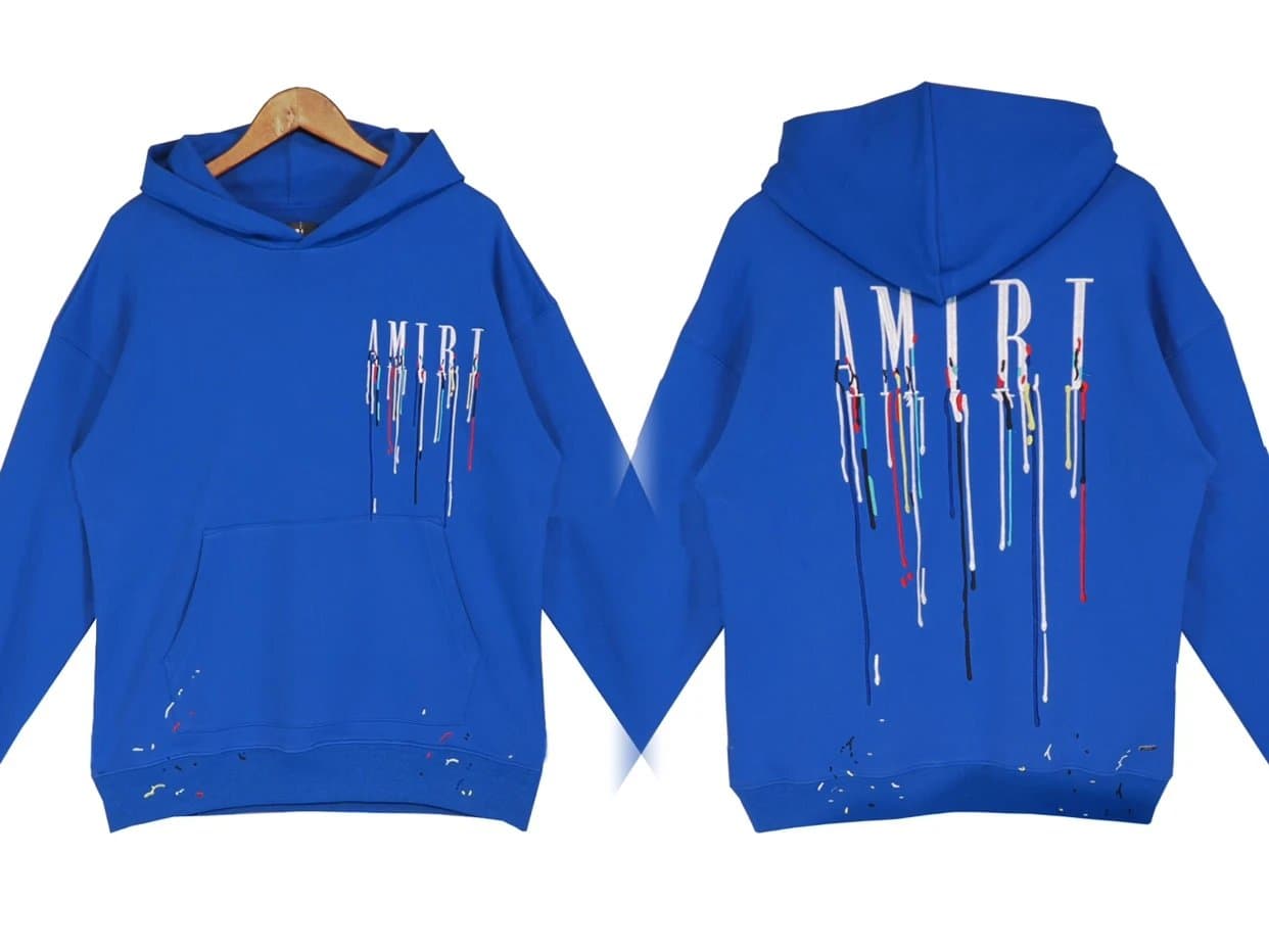 Amiri Hooded Sweatshirt Script Logo — S31