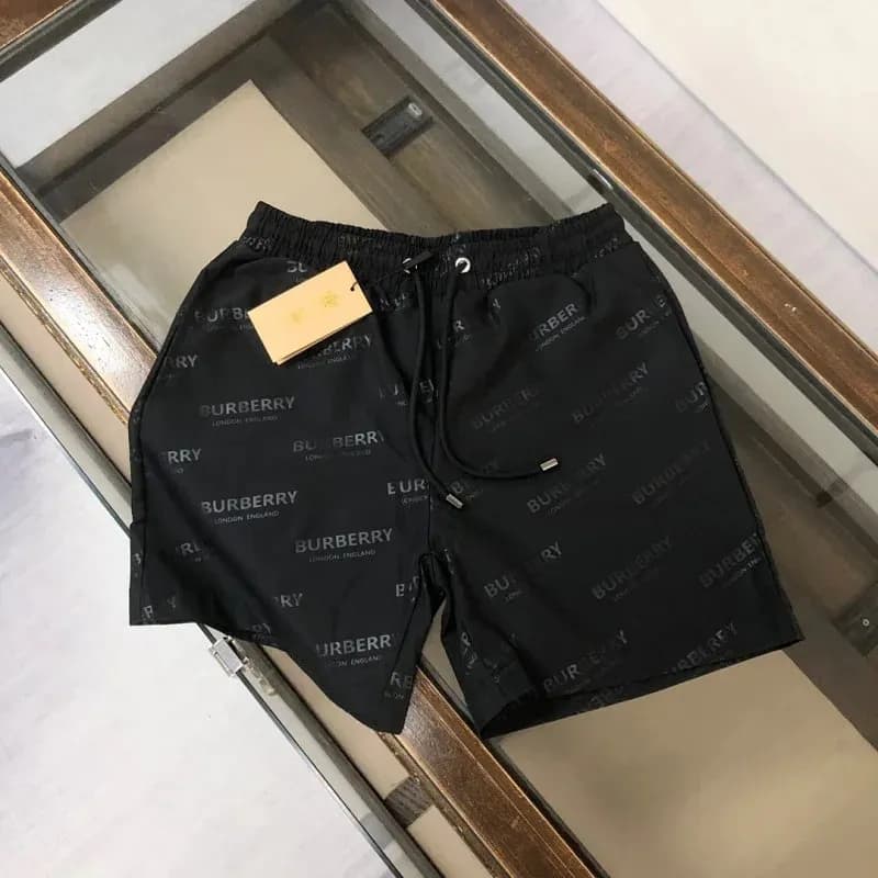 Burberry Logo-Print Shorts All-Over Monogram