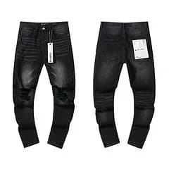 Off-White Distressed Jeans Paint Splatter — PU126#