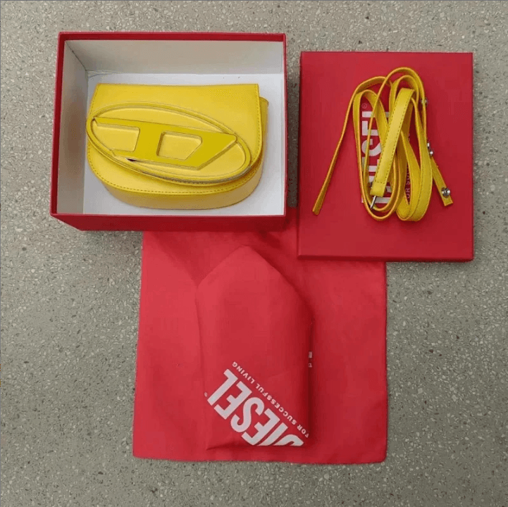 Diesel Saddle Bag Vibrant Yellow