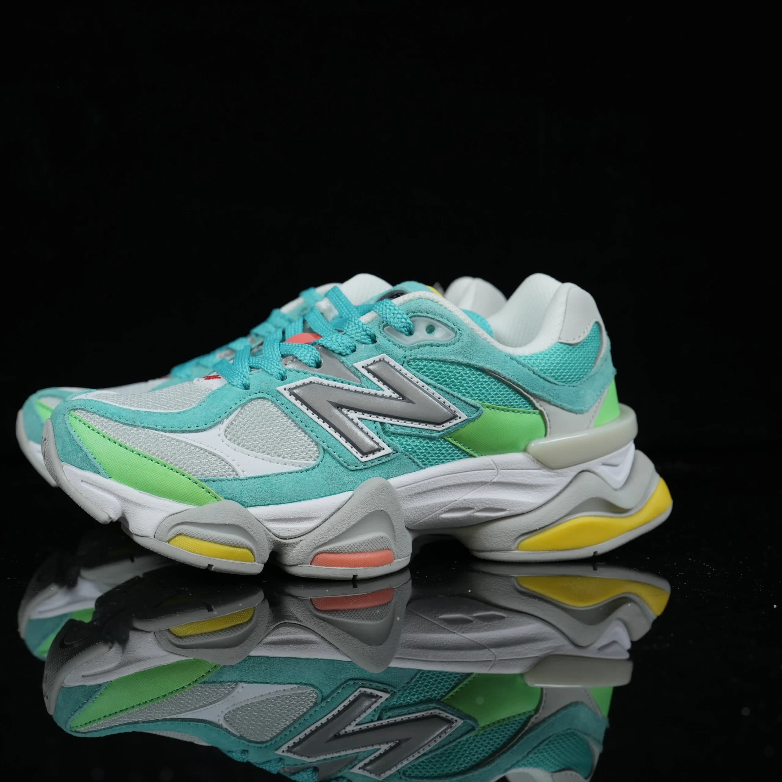 New Balance 2002R Teal Lime