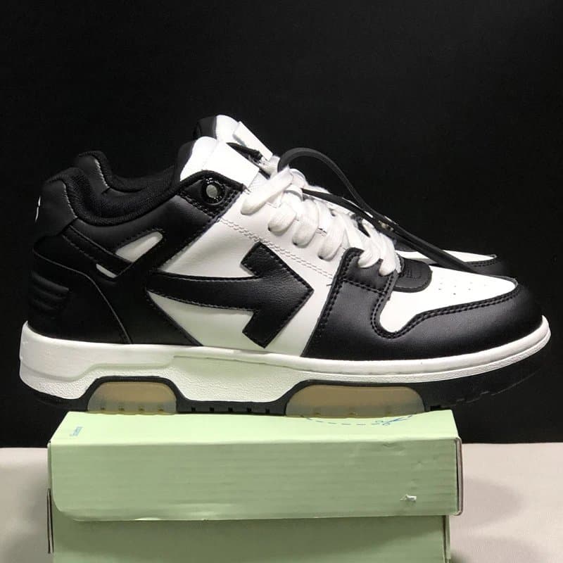 Off-White Arrow Sneaker White Mint — 白黑黑