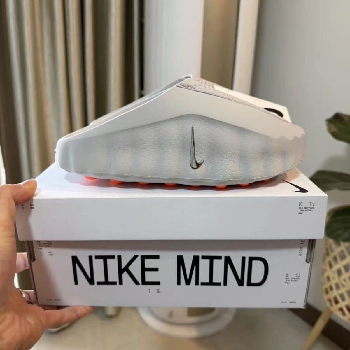 Nike Mind Beige Orange — 03mid001灰色