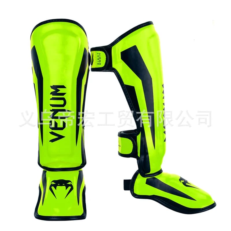 Shin Guards Neon Yellow/Black