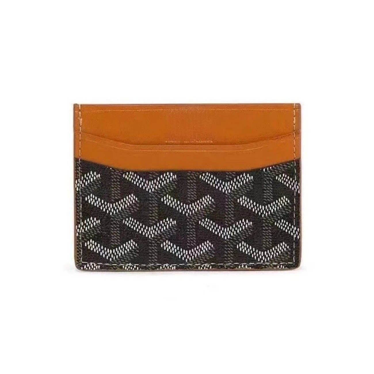 Goyard Card Holder Goyardine Canvas