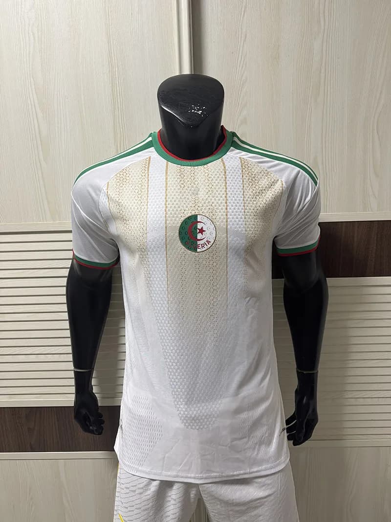 Adidas Argentina 2022 World Cup Away Jersey Baroque Print — 2627阿尔及利亚主场