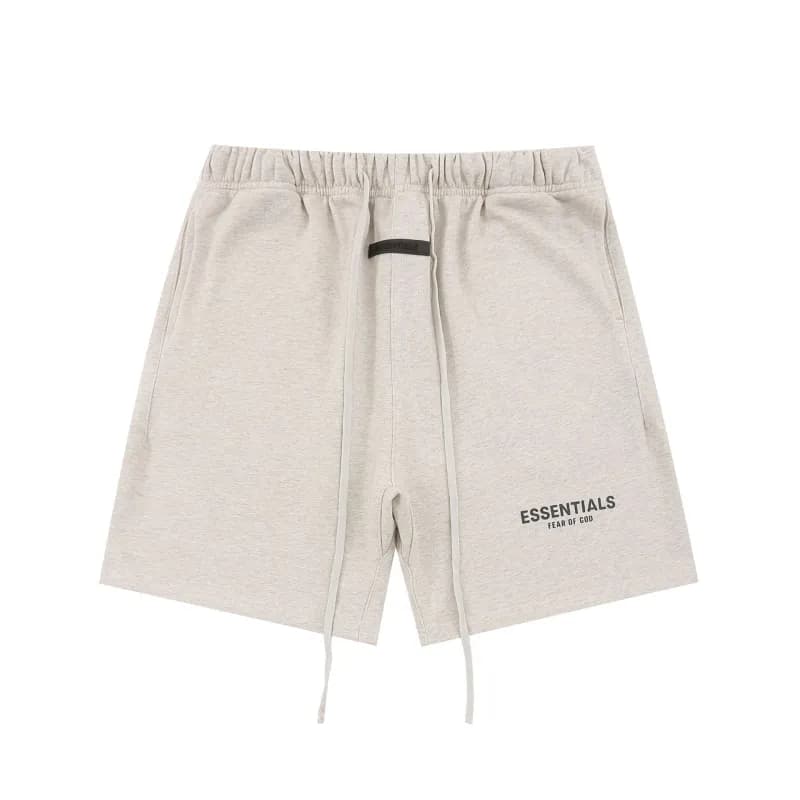 Fear of God Essentials Shorts Split Hem — K207浅灰色