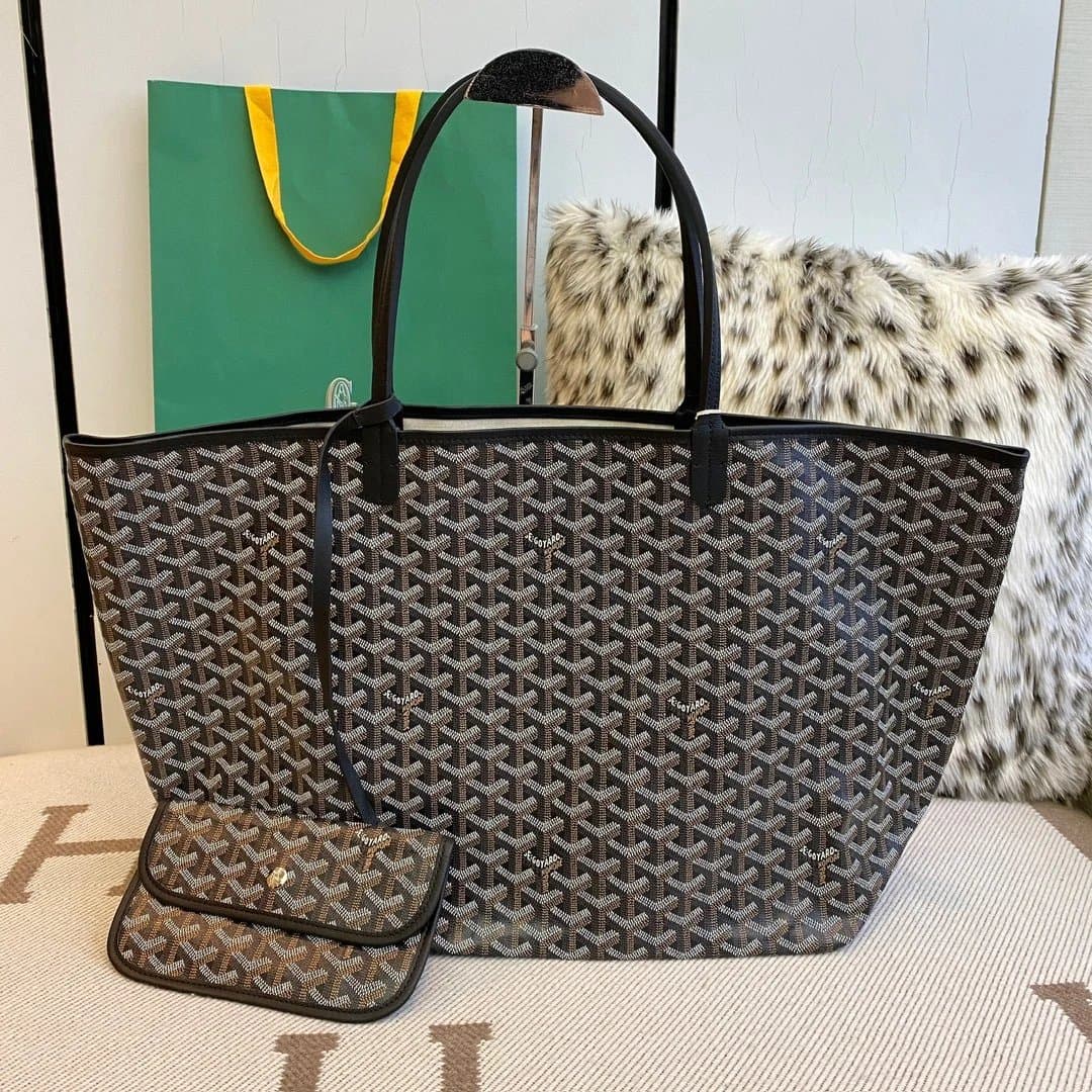 Goyard Saint Louis Tote Goyardine Canvas