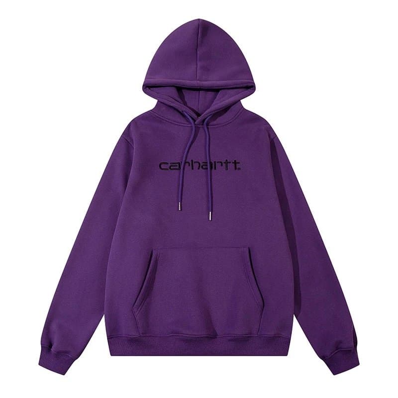 Carhartt Hooded Sweatshirt Solid Orange — 9