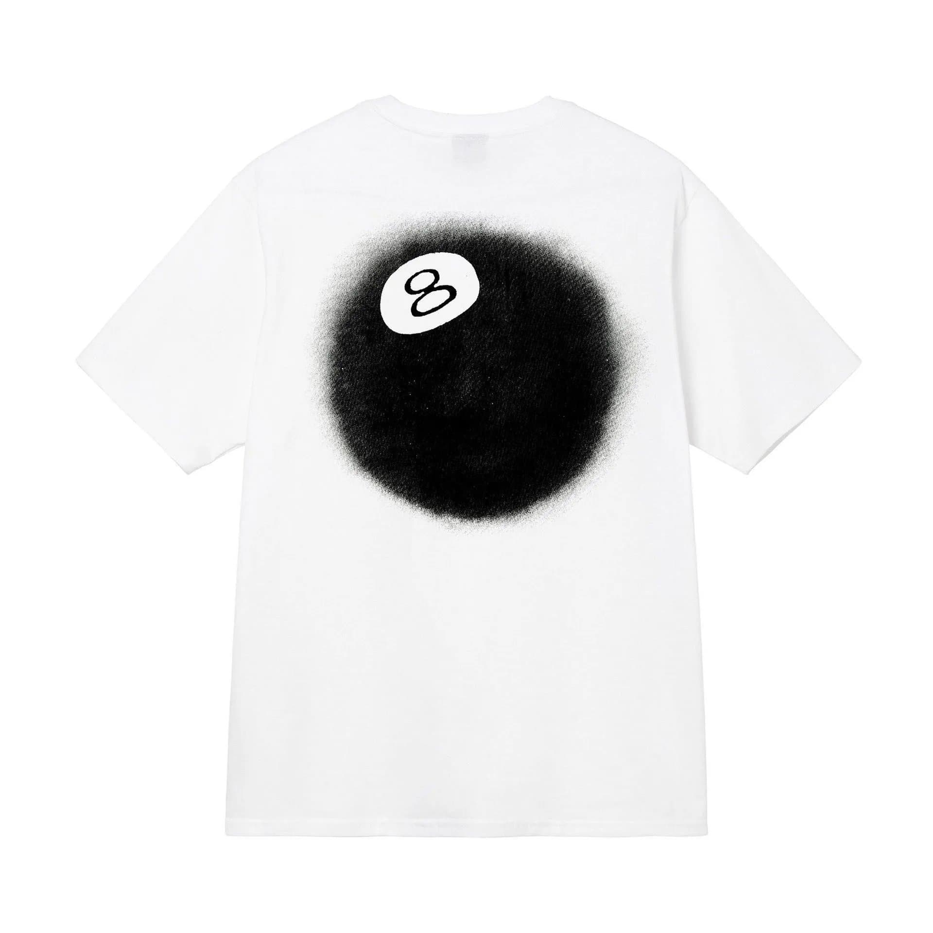 Supreme 8 Ball Tee Spray Paint — 白色【渐变】