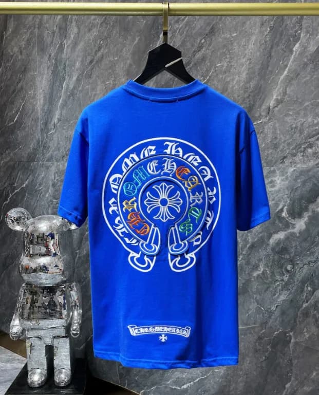 Chrome Hearts Graphic Tee Cross Logo Print