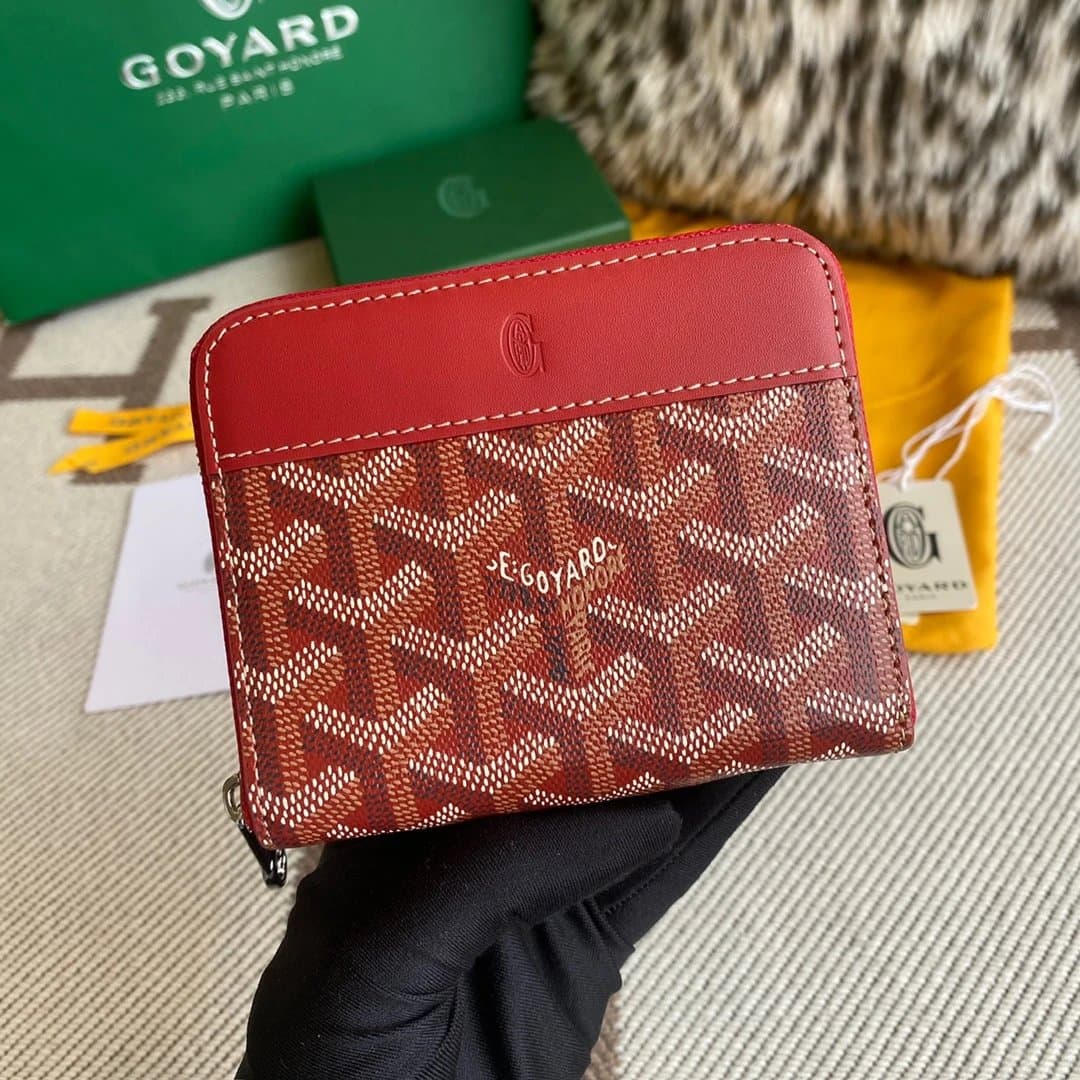 Goyard Saint Louis Wallet Goyardine Canvas