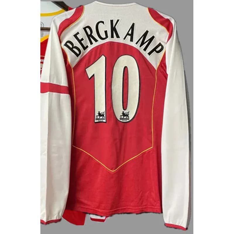 Arsenal Home Jersey Bergkamp 10
