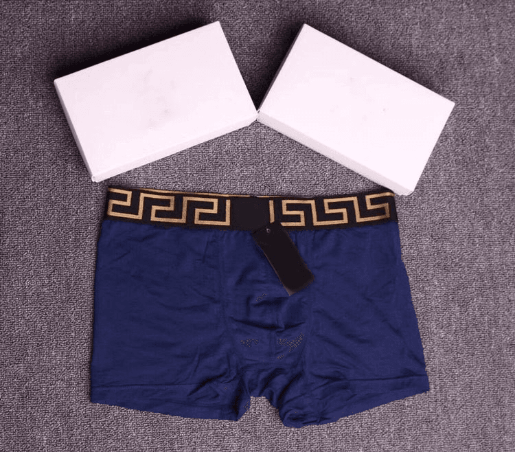 Versace Boxer Brief Greca Logo Waistband