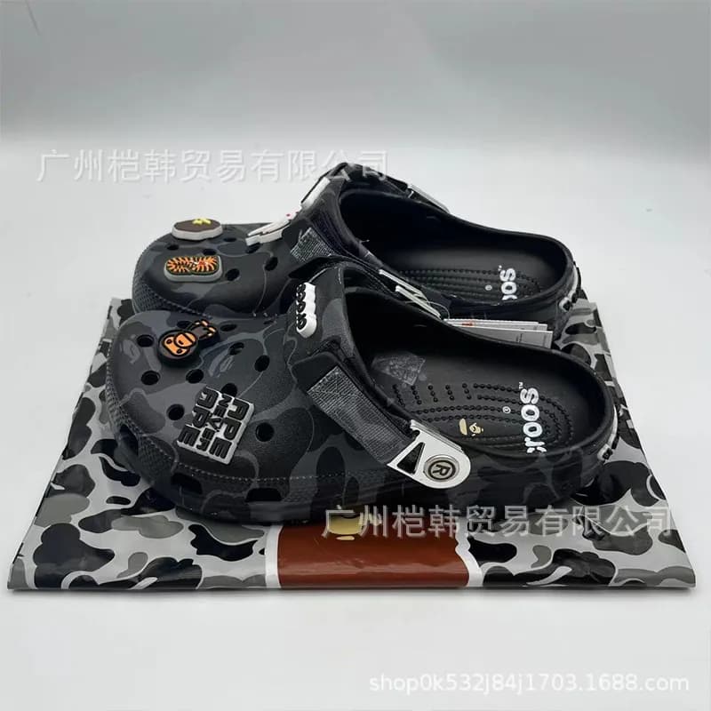 BAPE × Crocs Clog Camouflage