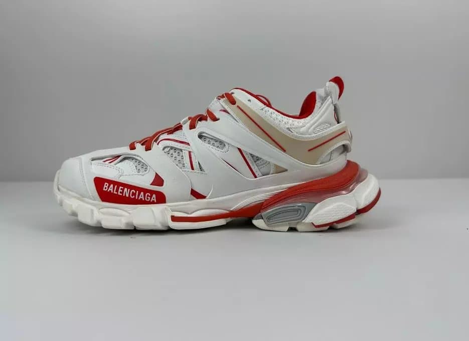 Balenciaga Triple S White Red