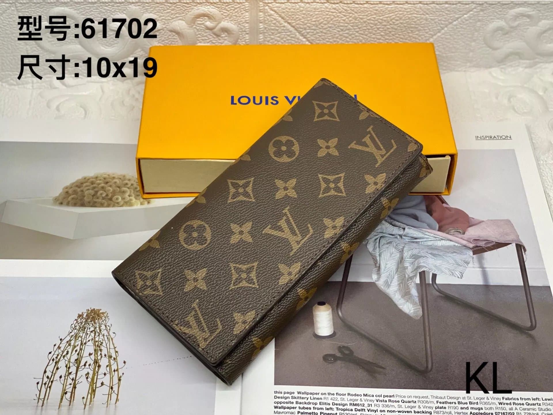 Louis Vuitton Long Wallet Monogram Canvas