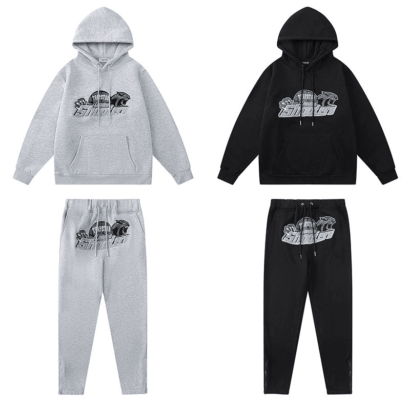 Sp5der Hoodie and Jogger Set Shooter Graphic