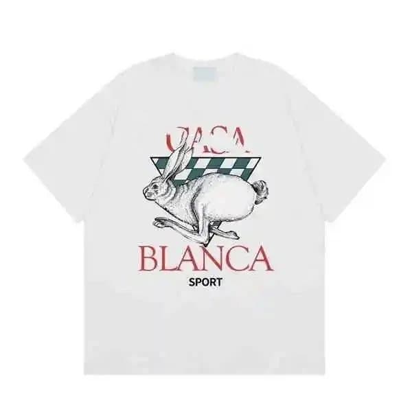 Casablanca Graphic T-Shirt Rabbit Print