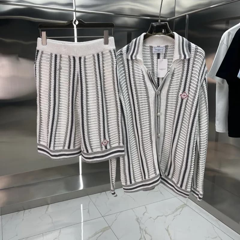 Gallery Dept. Knit Set Striped Crochet