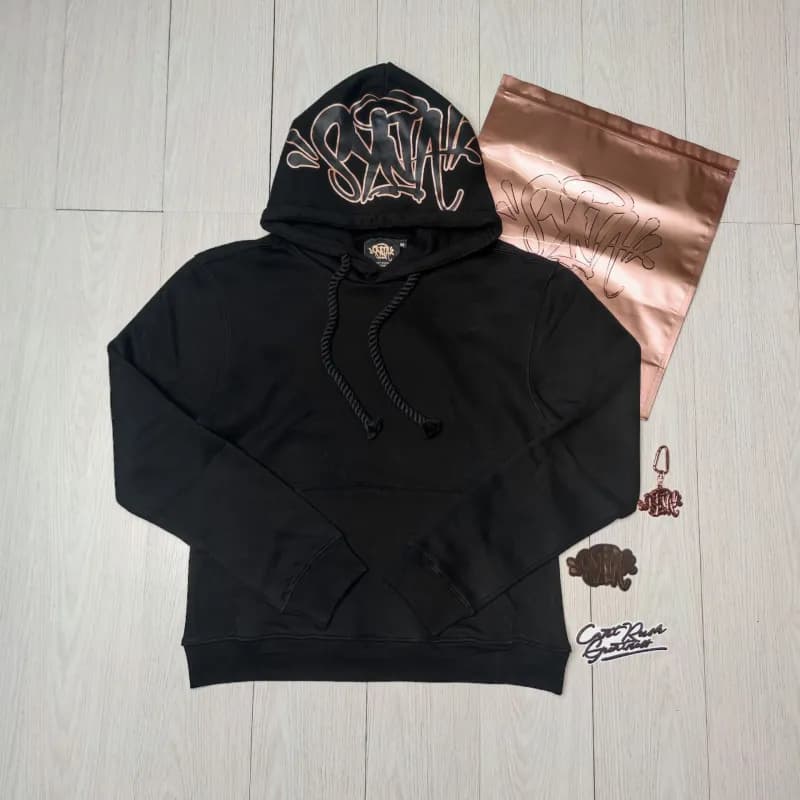Corteiz T-Shirt & Shorts Set TORPSTAR Arch Logo — 64黑金卫衣（带配件））