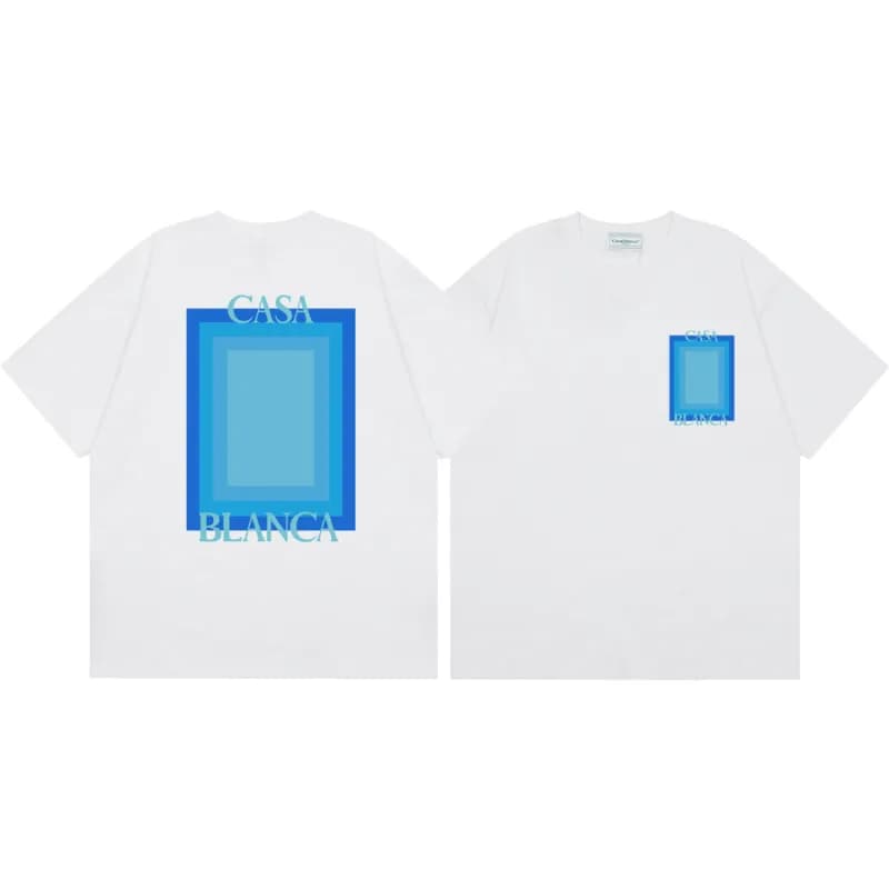 Comme des Garçons Graphic T-Shirt Cosmic Cactus Print — 86白色