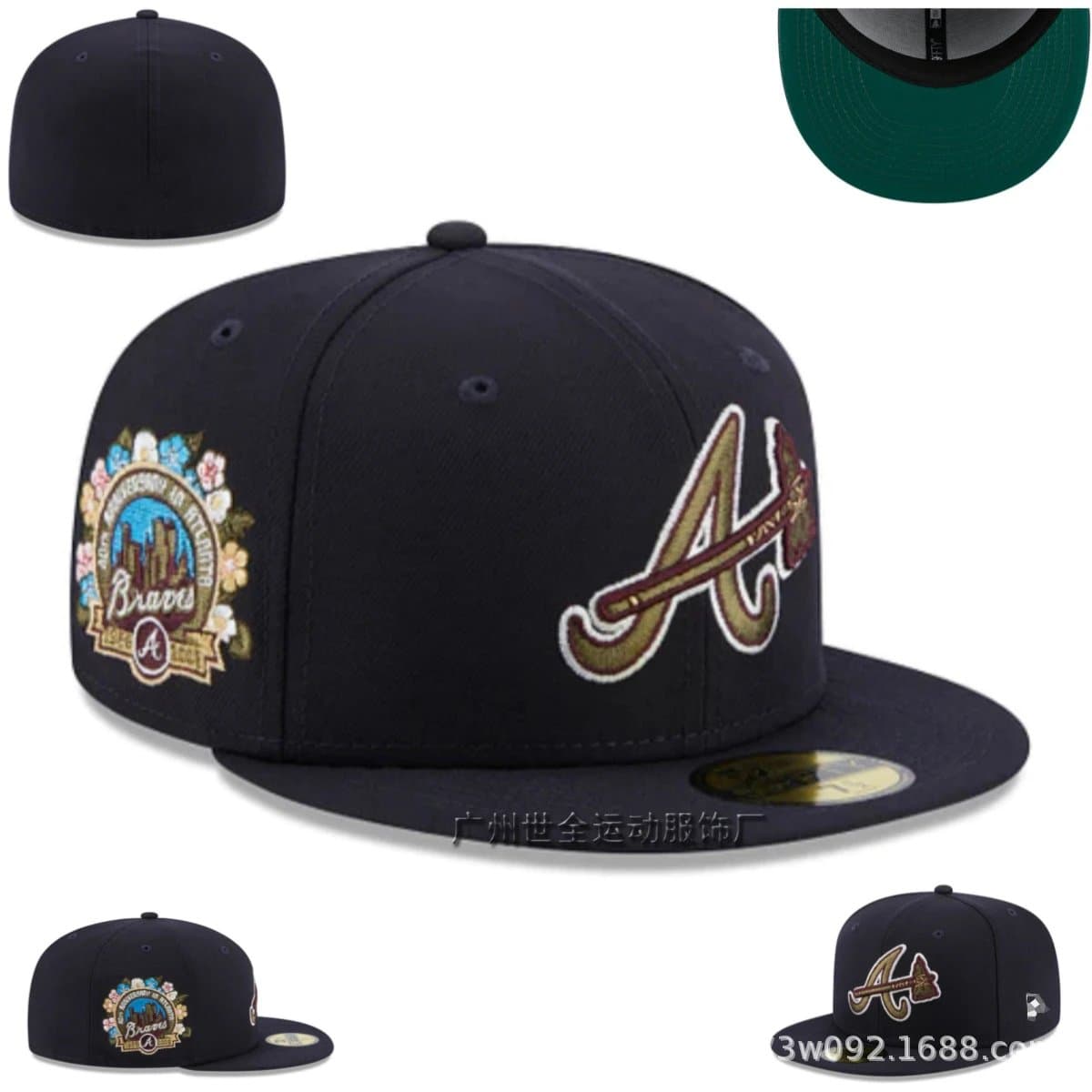 New Era × MLB 59FIFTY Fitted Cap Atlanta Braves 20th Anniversary