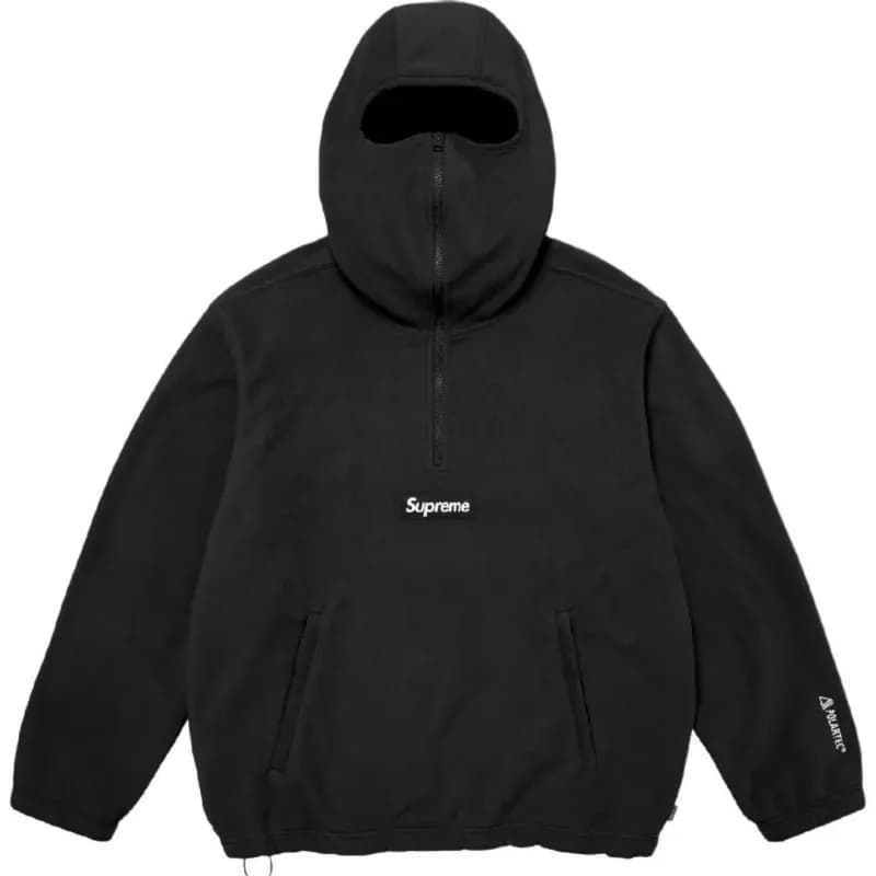 Supreme × The North Face Half-Zip Fleece Pullover Gore-Tex