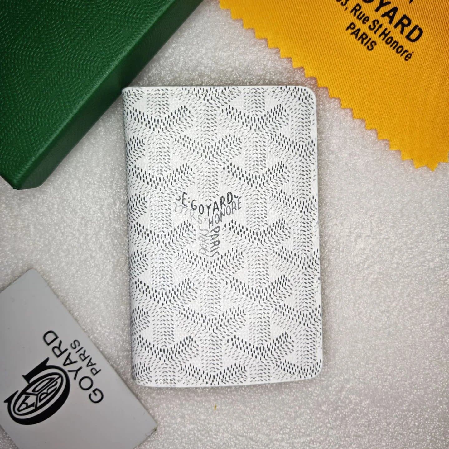 Goyard Wallet Chevron Print
