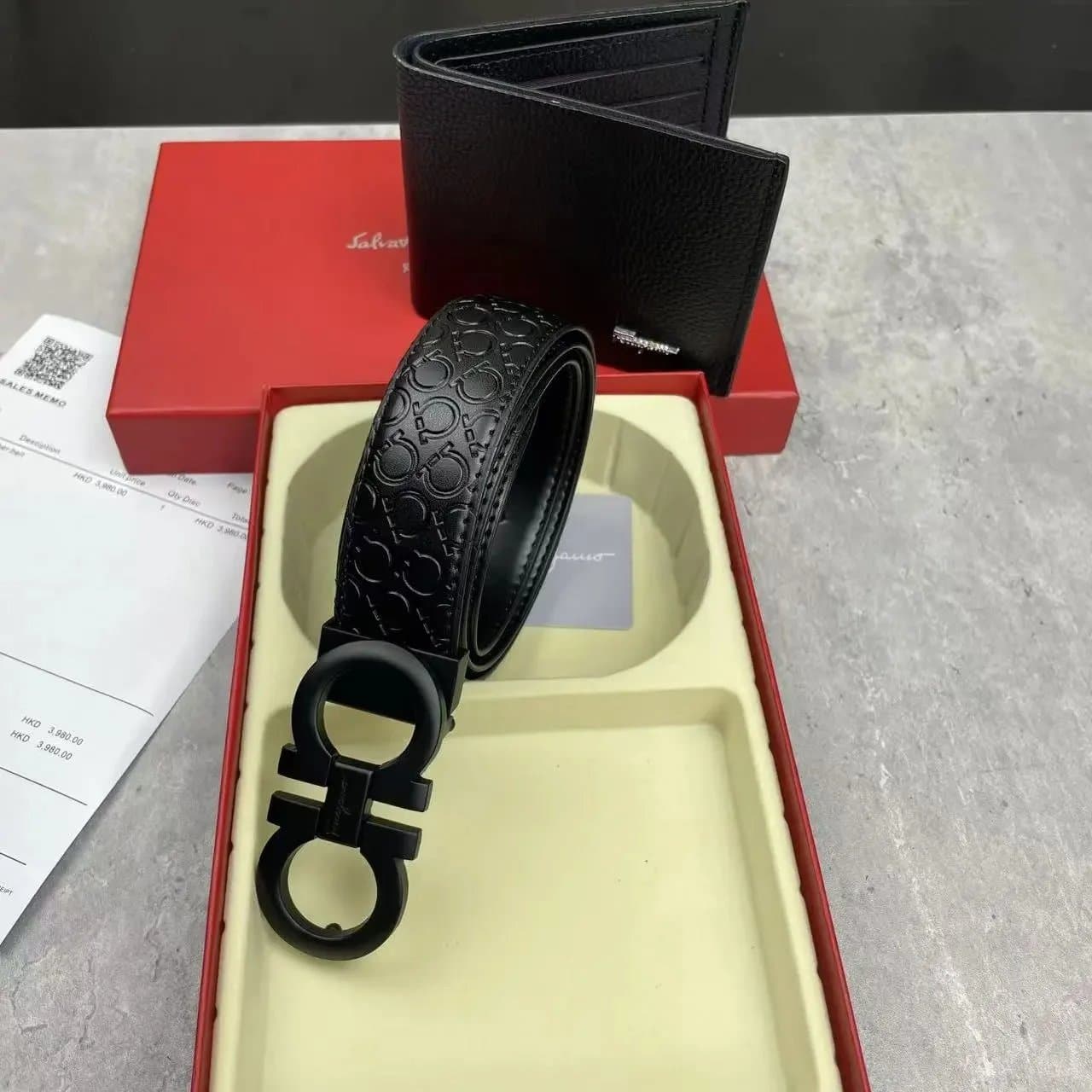 Louis Vuitton LV Initiales Belt & Wallet Set Monogram Eclipse — 28