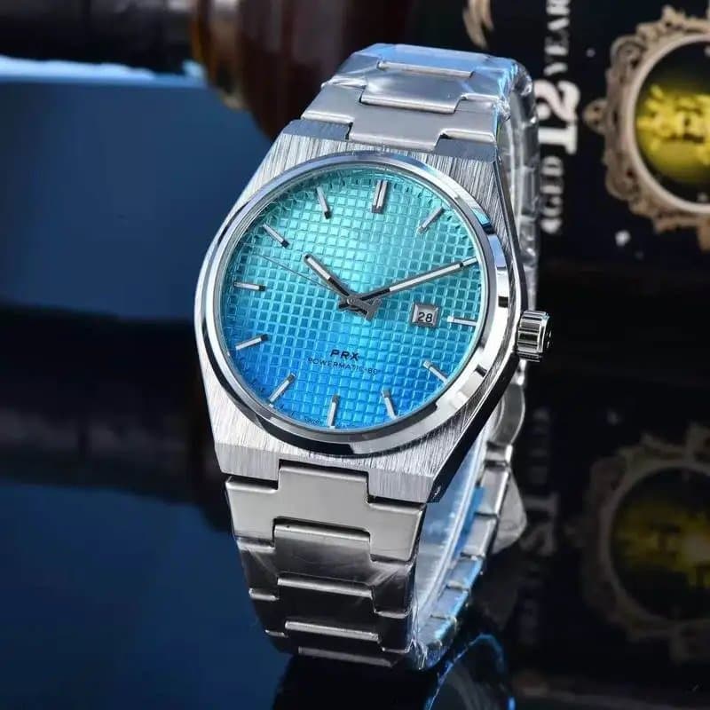 Rolex Oyster Perpetual Blue Grid Dial