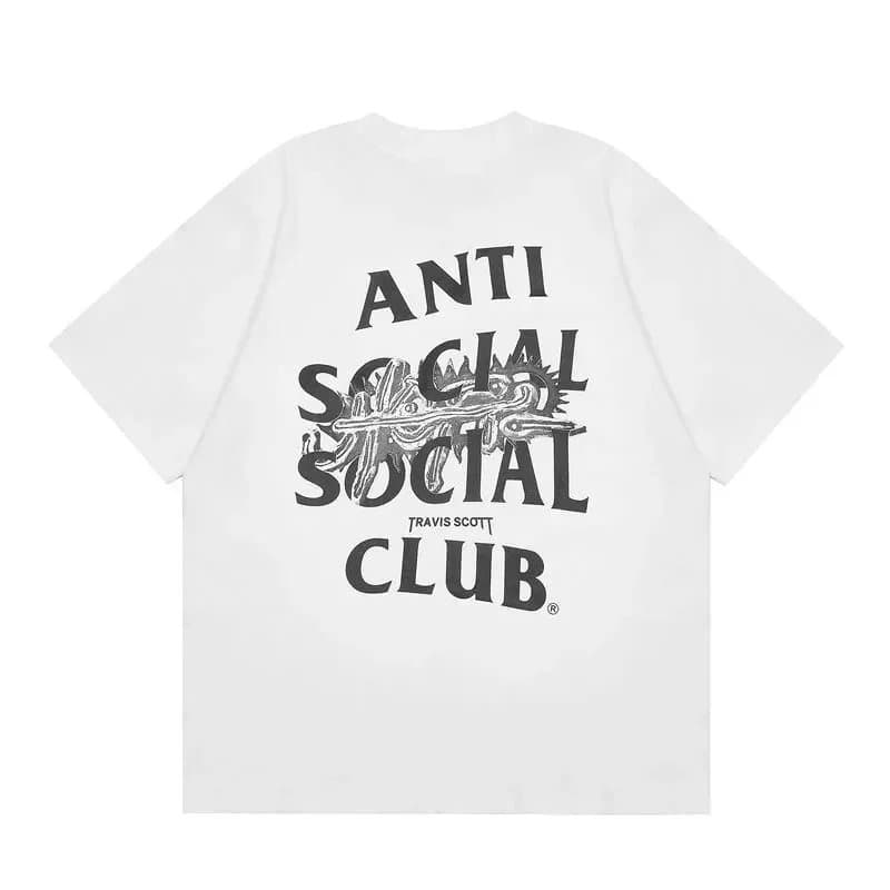 Travis Scott Graphic Tee Anti Social Social Club Print