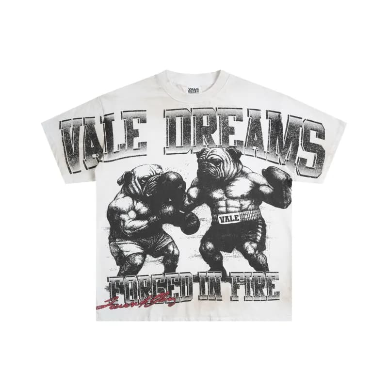 Vale Forever Boxing Pugs Tee Forged in Fire
