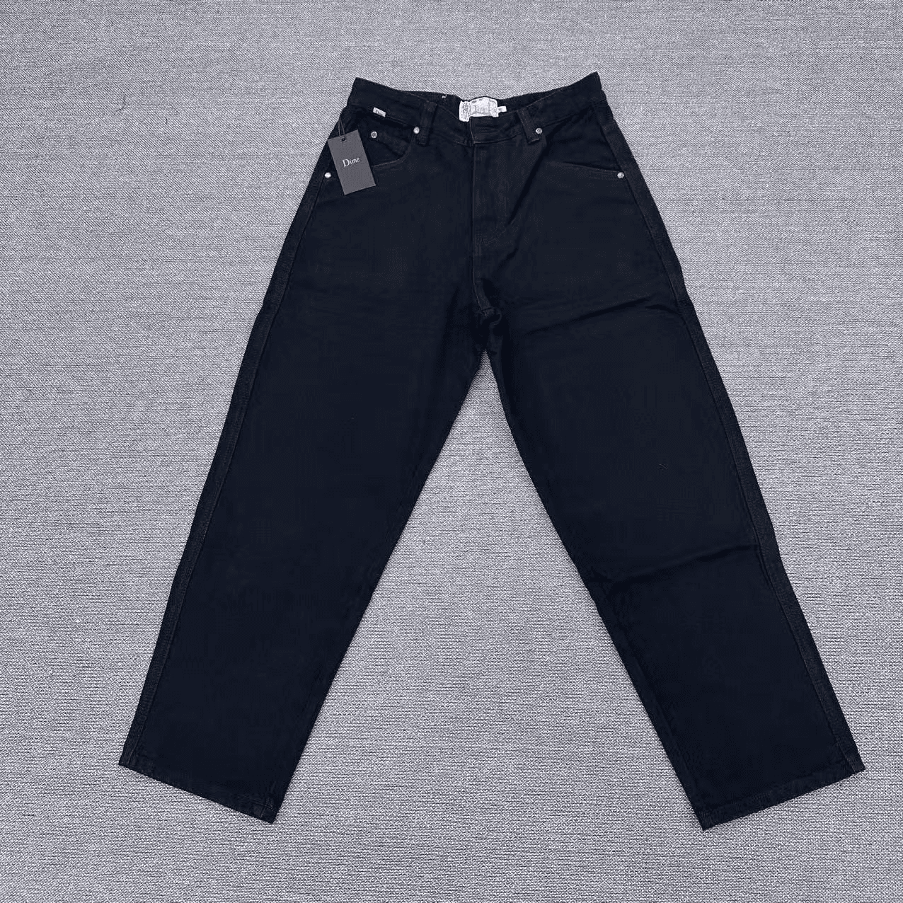 Dior Straight Fit Jeans Black Selvedge