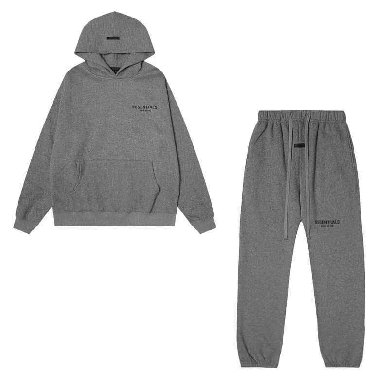 Fear of God Essentials Hooded Sweatshirt Essentials Logo — No.22