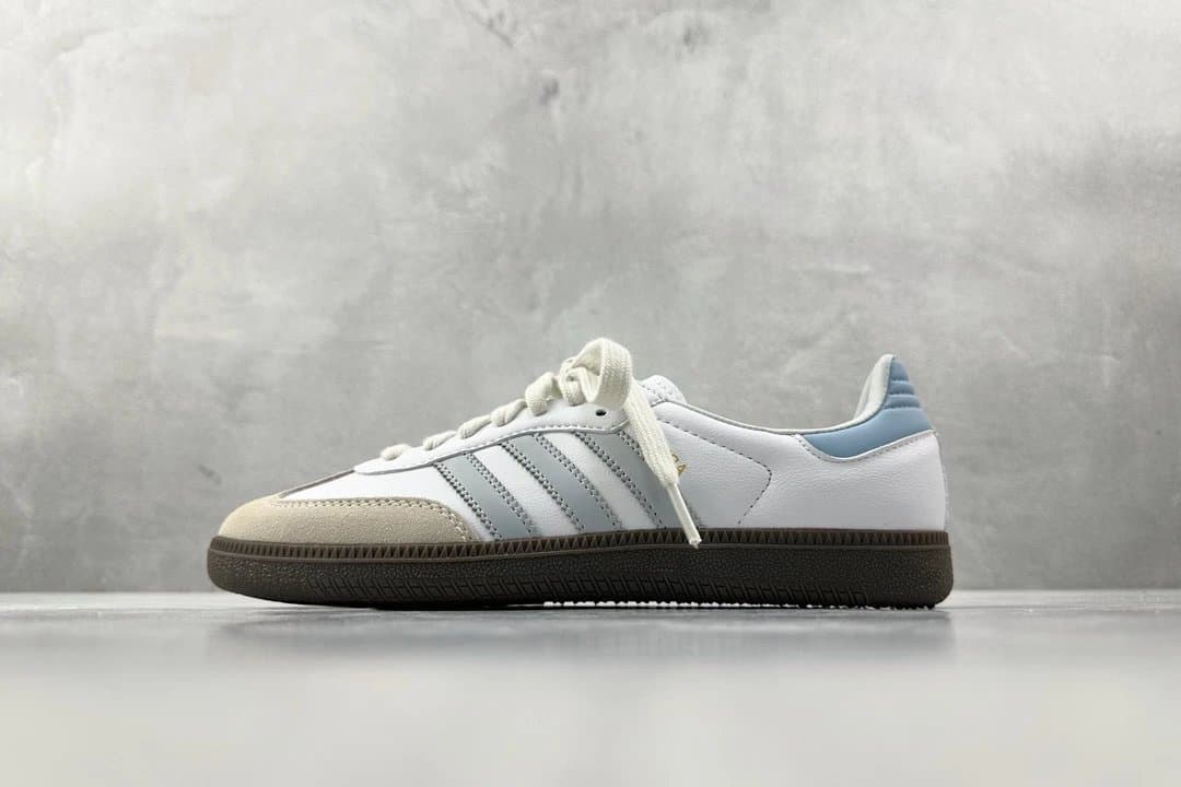Adidas Gazelle Cloud White / Light Blue