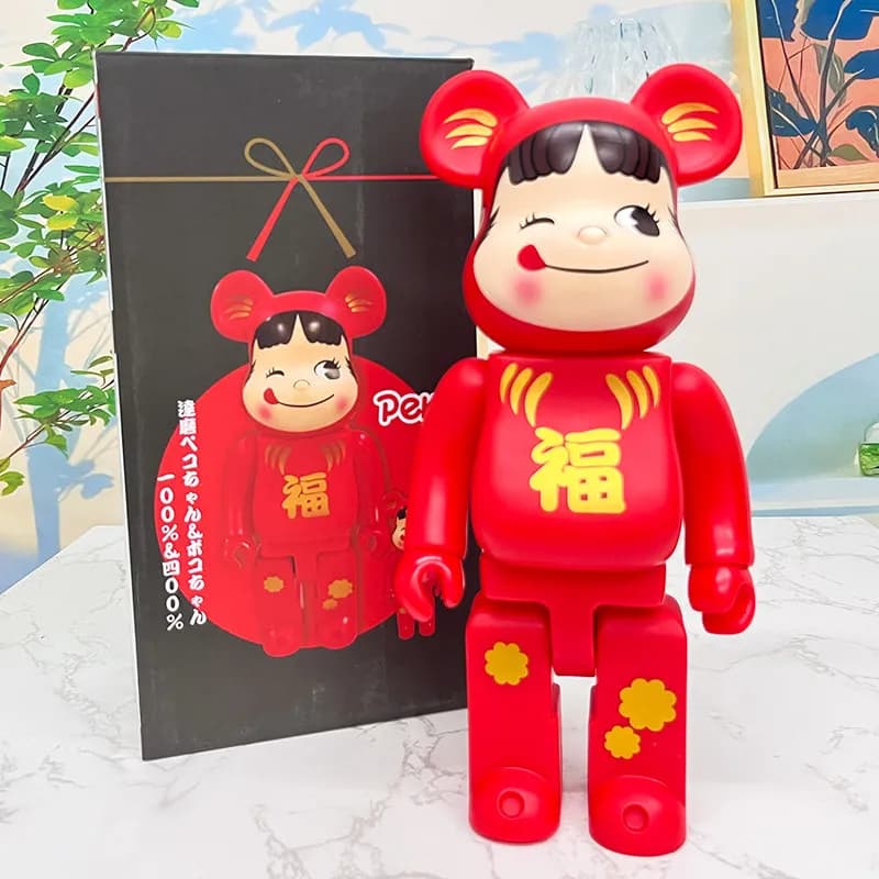 Be@rbrick Bearbrick Peko-chan Lucky Red
