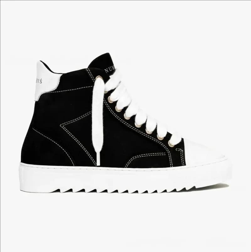 Balenciaga Speed Trainer Suede and Leather — 丙烯黑高帮