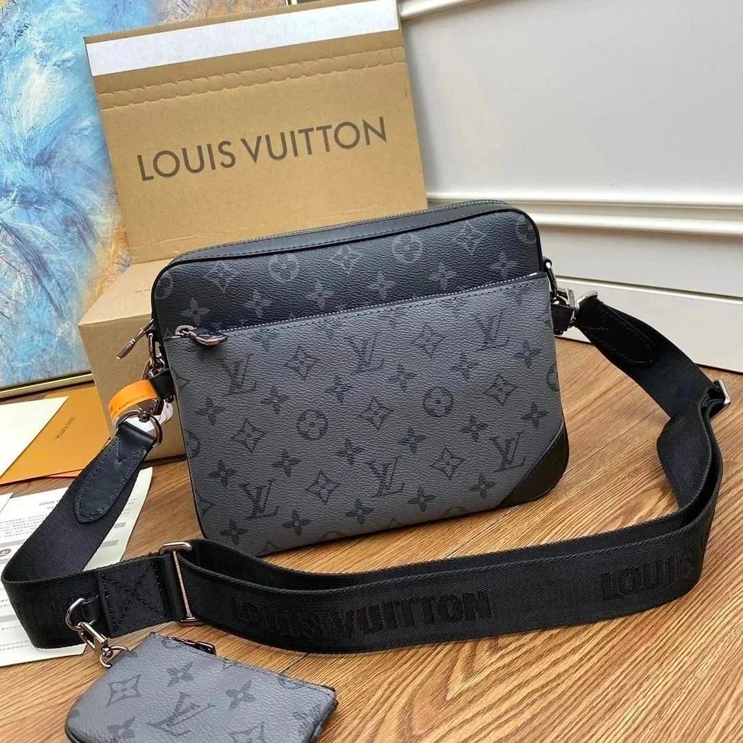 Louis Vuitton Multi Pochette Accessories Monogram Eclipse